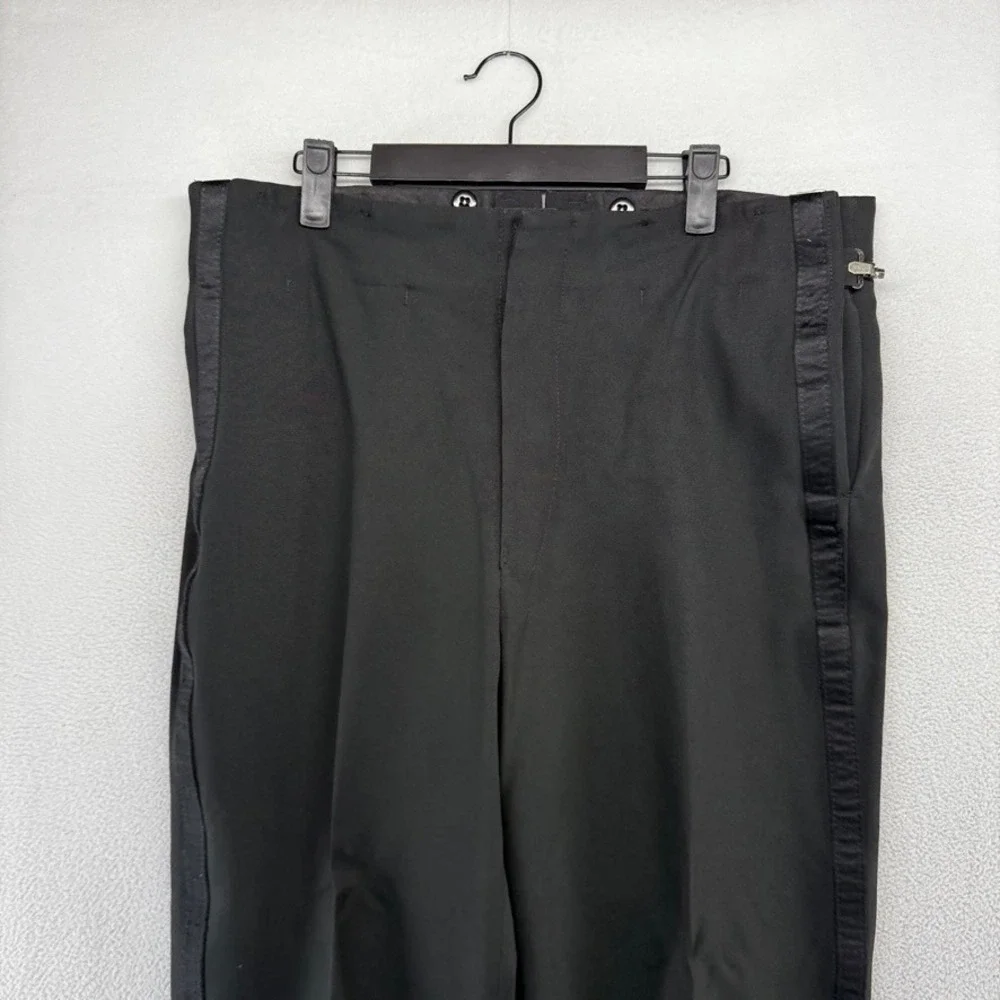 Vintage Band Pants mens 34 Black Tuxedo Adjustable Starbury  Straight Grunge 80s